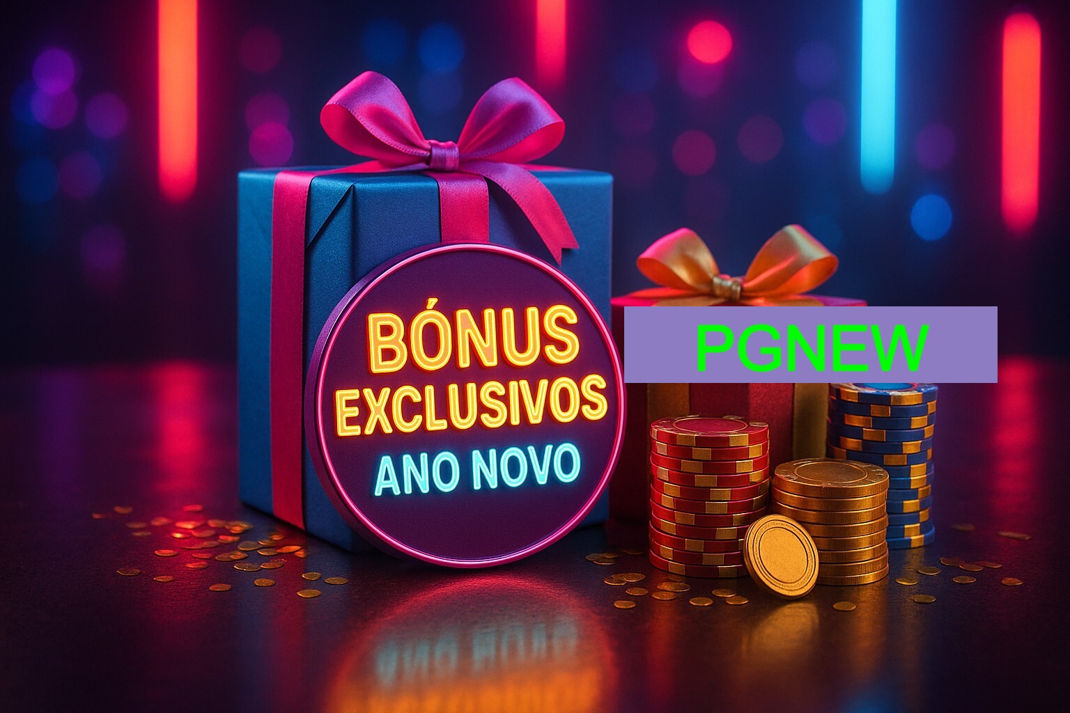 Promoções de Ano Novo no PGNEW